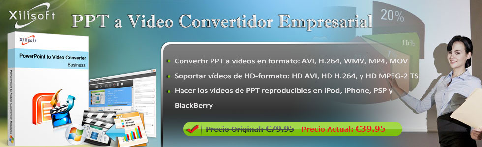 Xilisoft Convertidor de PowerPoint a Vídeo