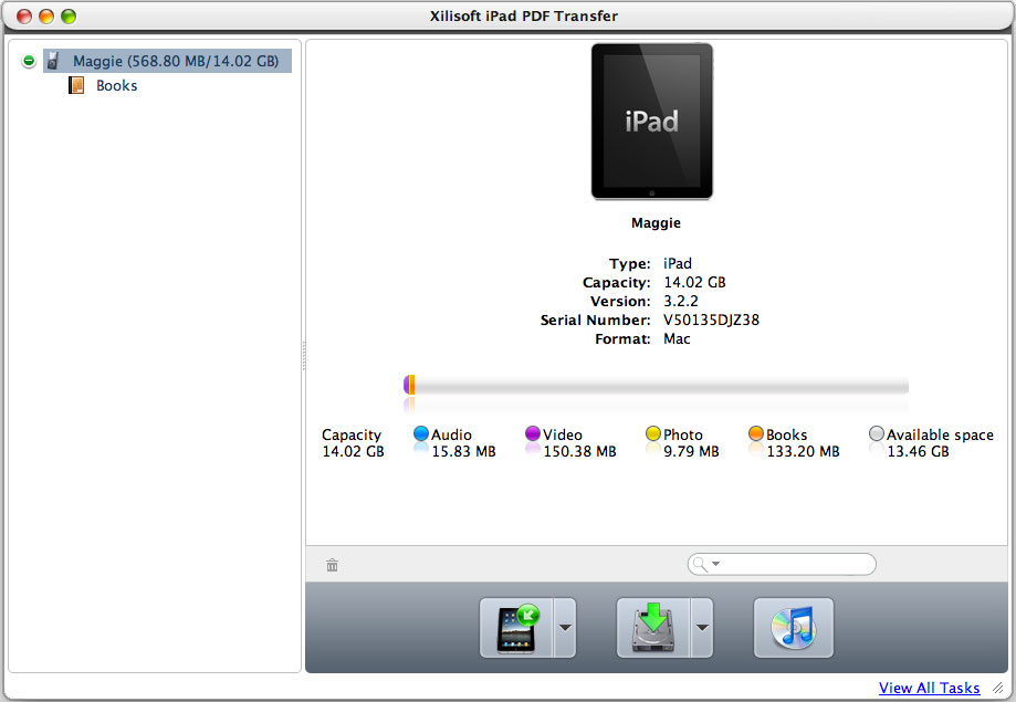 Xilisoft Trasnferir PDF de iPad a MAC