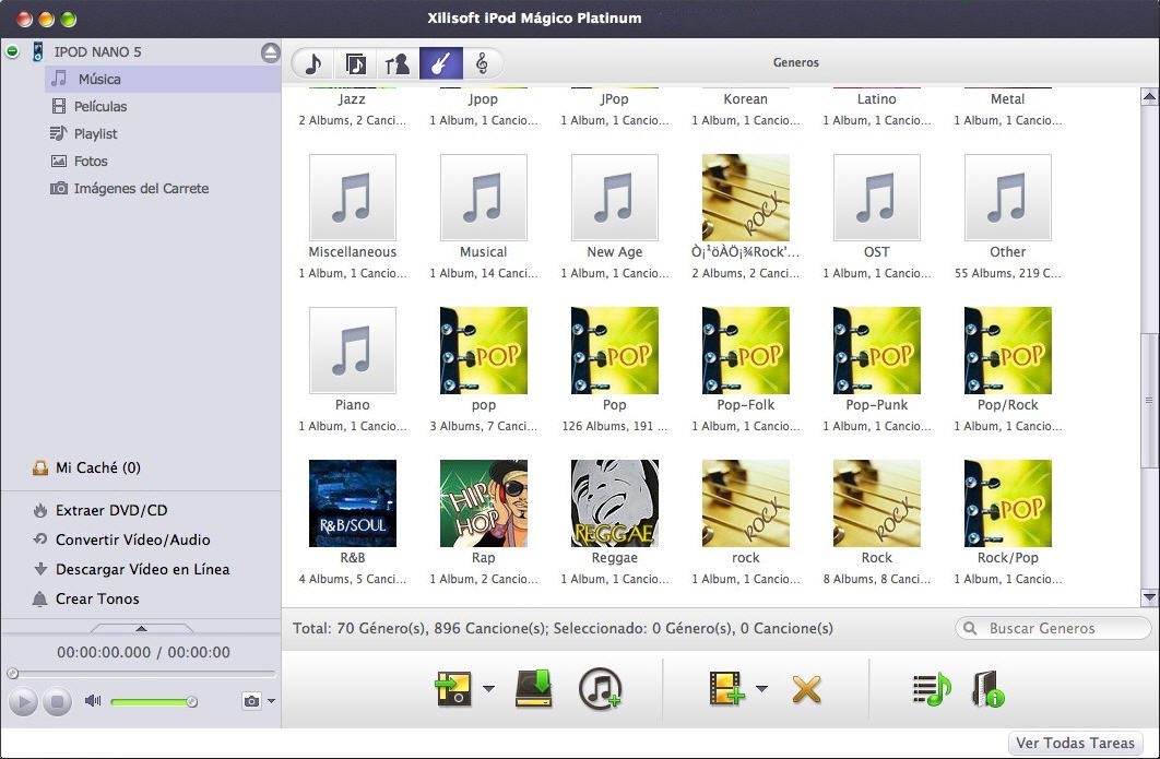 Xilisoft iPod Mágico mac